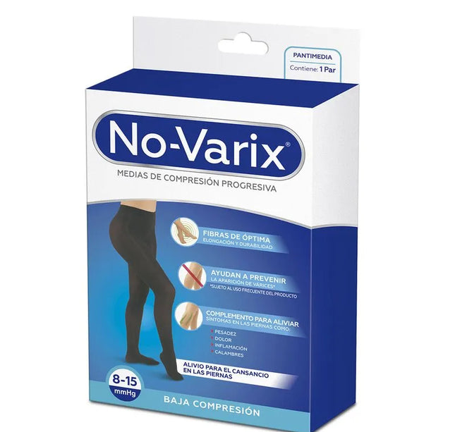 Calcetin Novarix Hombre 8-15Mmhg Negr T.M