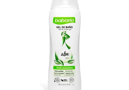 Gel De Bano Babaria Aloe 600 Ml