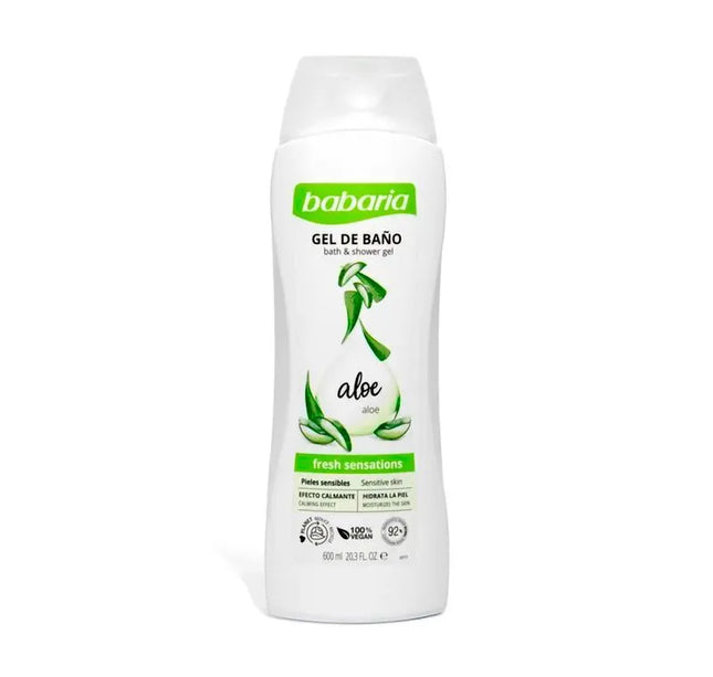 Gel De Bano Babaria Aloe 600 Ml