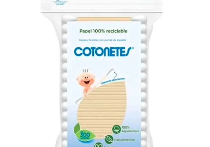 Copitos Cotonetes Johnsons 300 Unidades