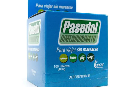 Pasedol 50 Mg 100 Tabletas