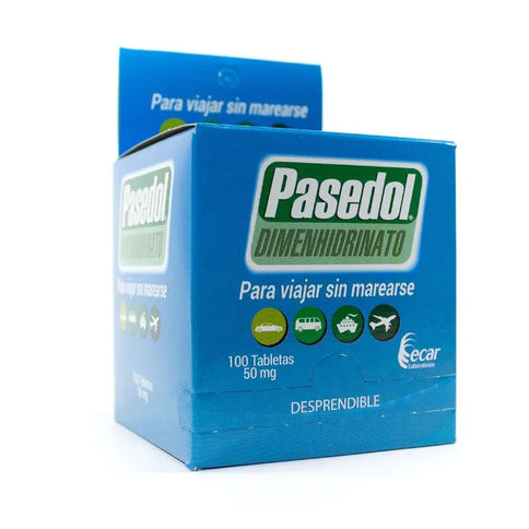 Pasedol 50 Mg 100 Tabletas