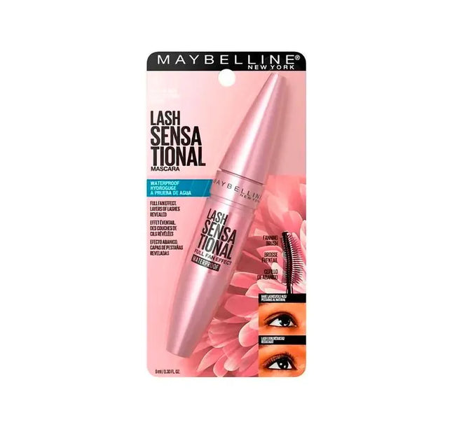 Pestañina Maybelline Lash Sensational Negra Agua