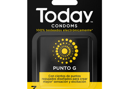 Preservativo Today Punto G 3 Und