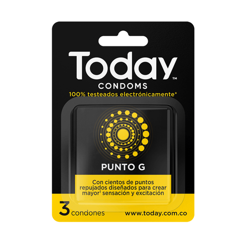 Preservativo Today Punto G 3 Und