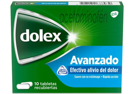 Dolex Avanzado 10 Tabletas