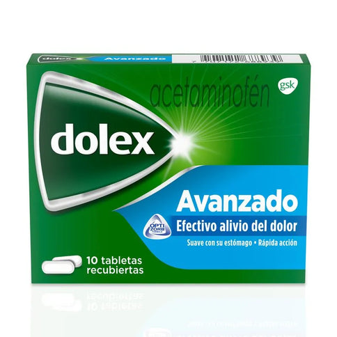 Dolex Avanzado 10 Tabletas