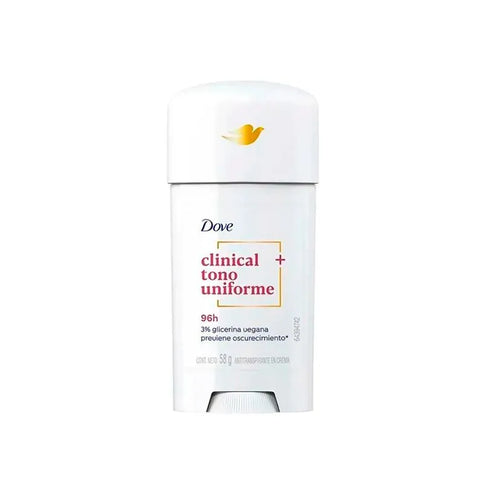 Desodorante Dove Clincal Crema Tono Uniforme 58Gr M