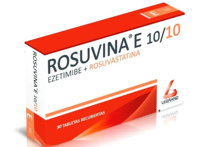 Rosuvina Ezet10/10Mg 30 Tabletas