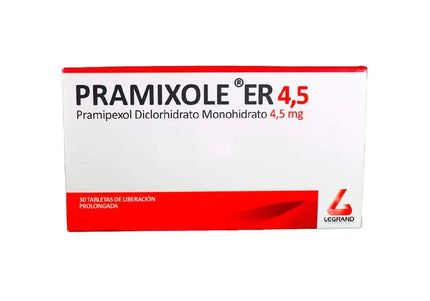Pramixole Er 4.5 Mg 30 Tabletas