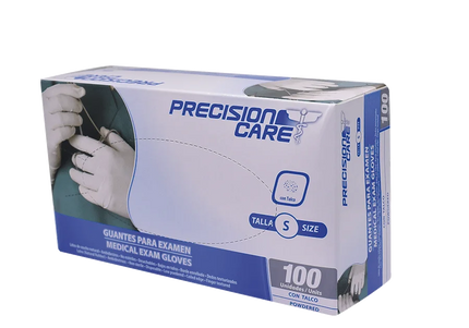 Guante Desechable Precision Latex 100 Und S