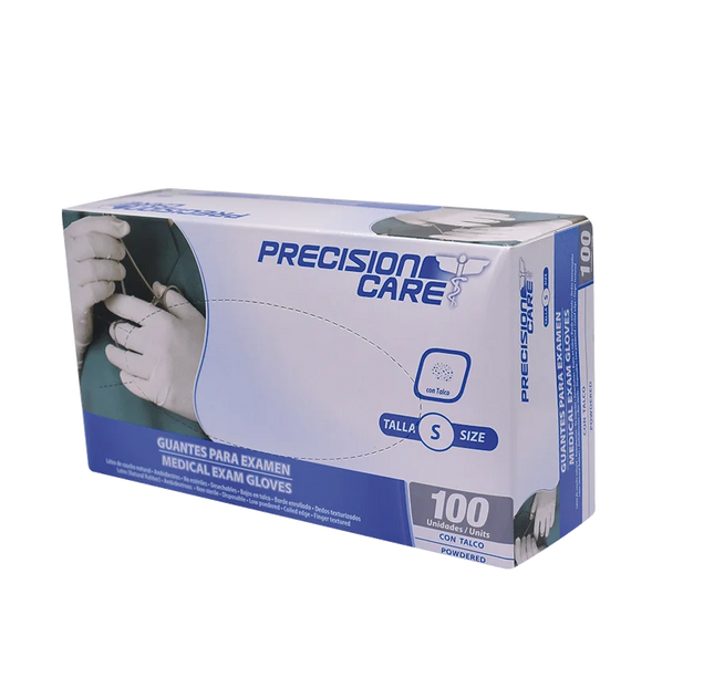 Guante Desechable Precision Latex 100 Und S