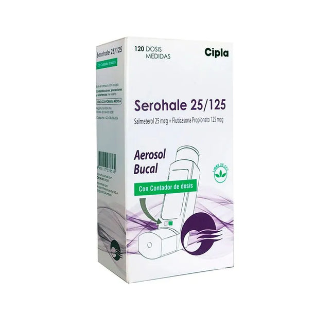 Serohale 25/250Mcg Inhalador 120 Dosis