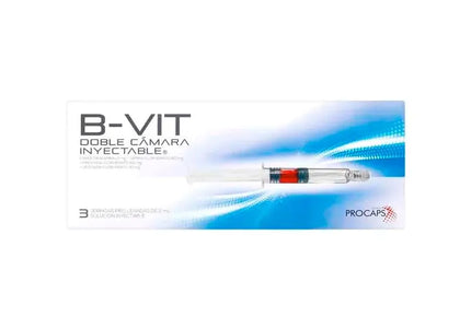 B-Vit Dc 3 Ampollas Jeringa Prellenada