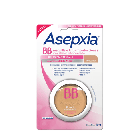 Polvo Compacto Asepxia Bb Cl Mate