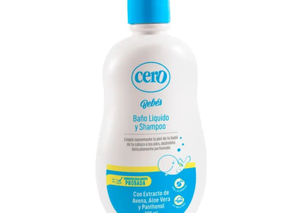 Baño Liquido Y Shampoo Cero 400 Ml