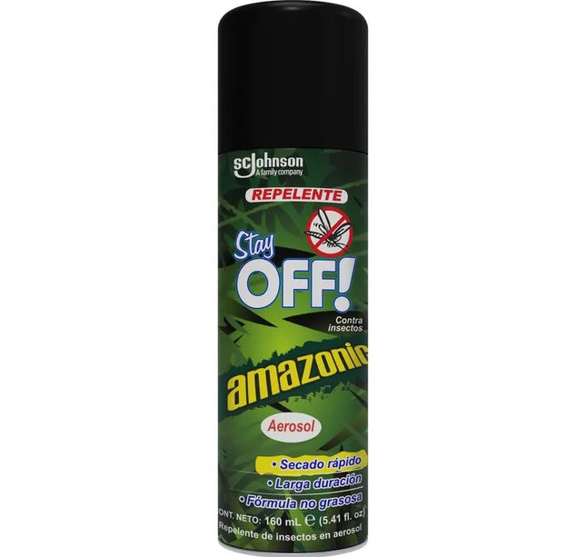 Repelente Stay Off Aerosol Amazonico 160 Ml
