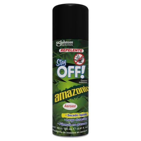 Repelente Stay Off Aerosol Amazonico 160 Ml