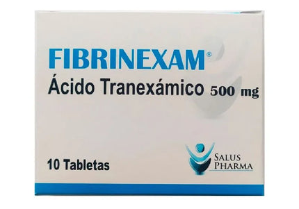 Fibrinexam 500 Mg 10 Tapletas