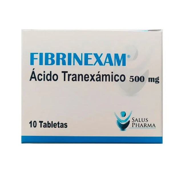 Fibrinexam 500 Mg 10 Tapletas