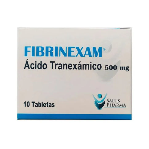 Fibrinexam 500 Mg 10 Tapletas
