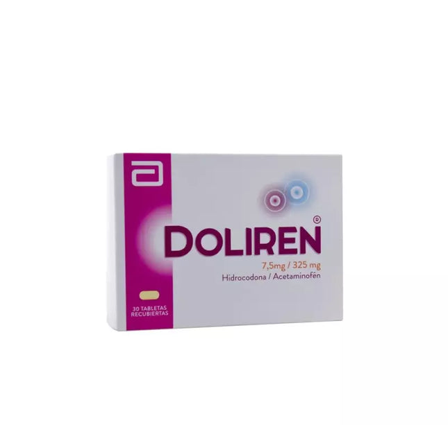 Doliren 5Mg/325Mg 30 Tbs