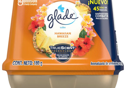 Ambientador Glade Cubo Gel Hawaiian Breeze 180 G