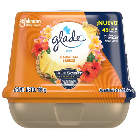 Ambientador Glade Cubo Gel Hawaiian Breeze 180 G