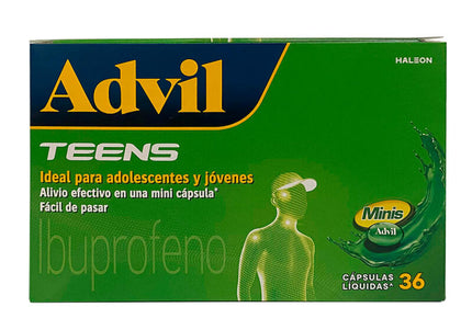 Advil Teens 36 Capsulas