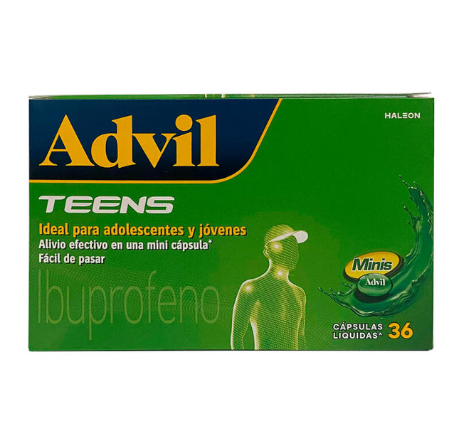 Advil Teens 36 Capsulas