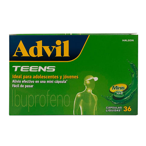 Advil Teens 36 Capsulas