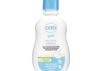 Baño Liquido Y Shampoo Cero 200 Ml