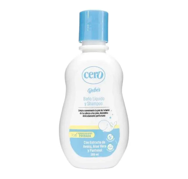Baño Liquido Y Shampoo Cero 200 Ml
