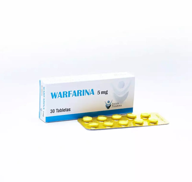 Warfarina 5 Mg 30 Tapletas