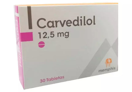 Carvedilol 12.5 Mg 30 Tab