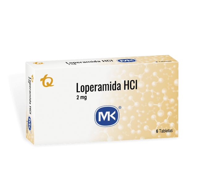 Loperamida 2 Mg 6 Tabletas Mk
