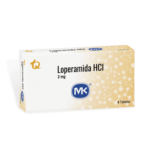 Loperamida 2 Mg 6 Tabletas Mk