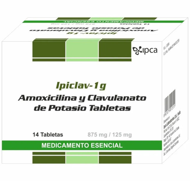 Ipiclav 1 Gramo 14 Tabletas