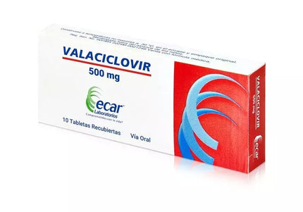 Valaciclovir 500 Mg 10 Tabs