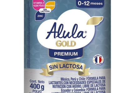 Alula Gold Premium Sin Lactosa 400Grs