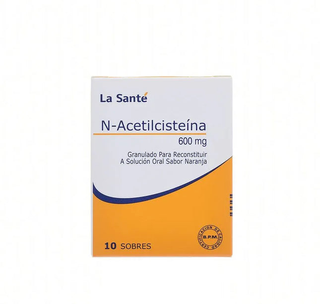 N-Acetilcisteina 600 Mg 10 Sbs LS