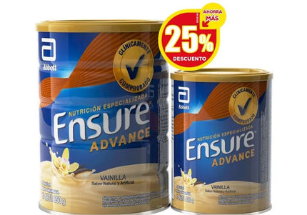 Ensure Adv.Vain. 850Gr+Ens 400Gr A25%