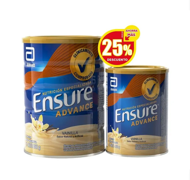 Ensure Adv.Vain. 850Gr+Ens 400Gr A25%