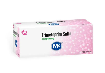 Trimetoprim Sulfa 80 400 100 Tabletas Mk