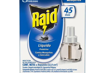 Raid 45 Noches Repuesto Liquido