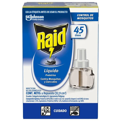 Raid 45 Noches Repuesto Liquido