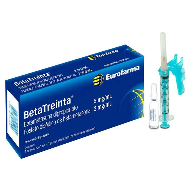Betatreinta 5Mg+2Mg/Ml Amp Iny X 1Ml