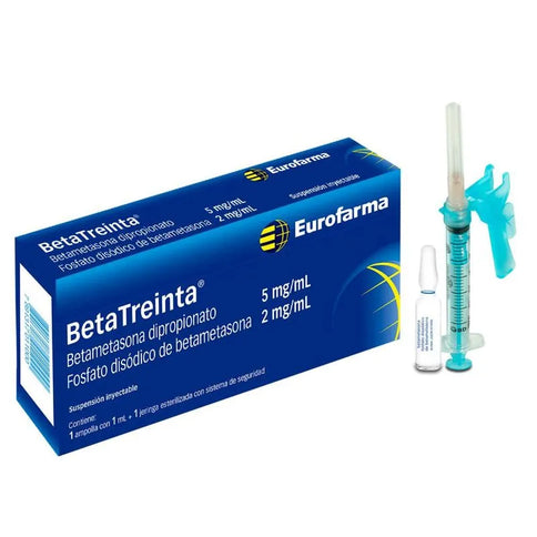 Betatreinta 5Mg+2Mg/Ml Amp Iny X 1Ml