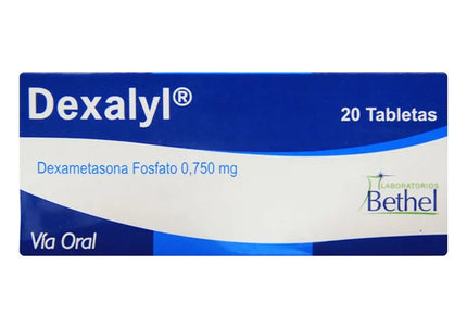 Dexalyl 0.75 Mg 20 Tabletas