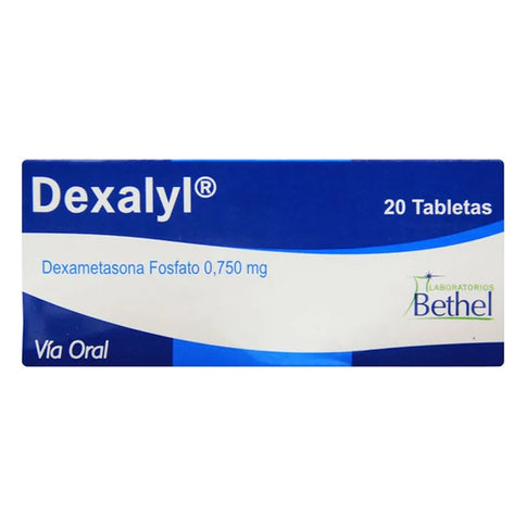 Dexalyl 0.75 Mg 20 Tabletas